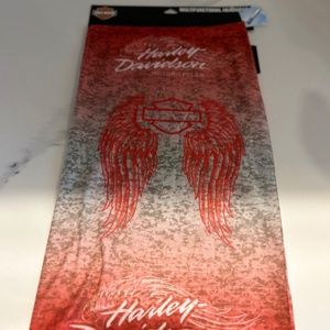 Authentic Harley-Davidson Multi-Function Wrap for Hair, Face and/or Throat